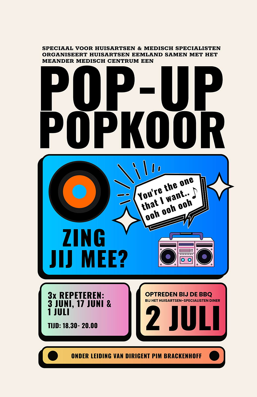 Koor flyer